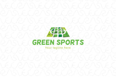 Green Sports - Playground & Stadium Stock Logo Template 