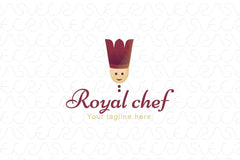 Royal Chef - Stock Logo Template of Cook
