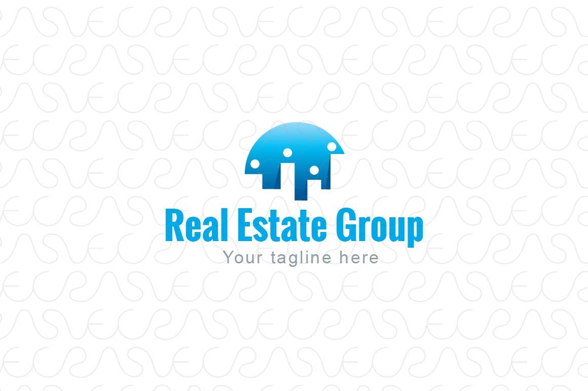 Real Estate Group - Community Stock Logo Template