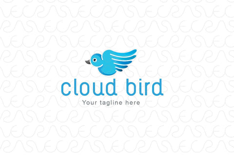 Cloud Bird - Stock Logo Template
