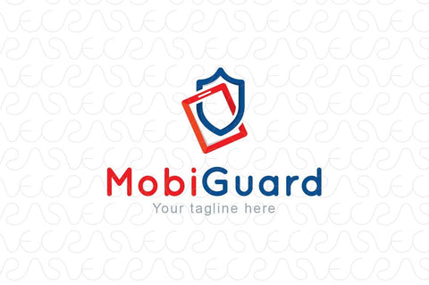 Mobi Guard - Mobile Safety & Security Logo Template Design