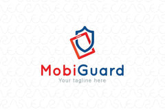 Mobi Guard - Mobile Safety & Security Logo Template Design