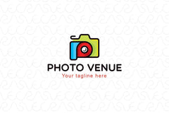 Photo Venue - Photography Studio Stock Logo Template