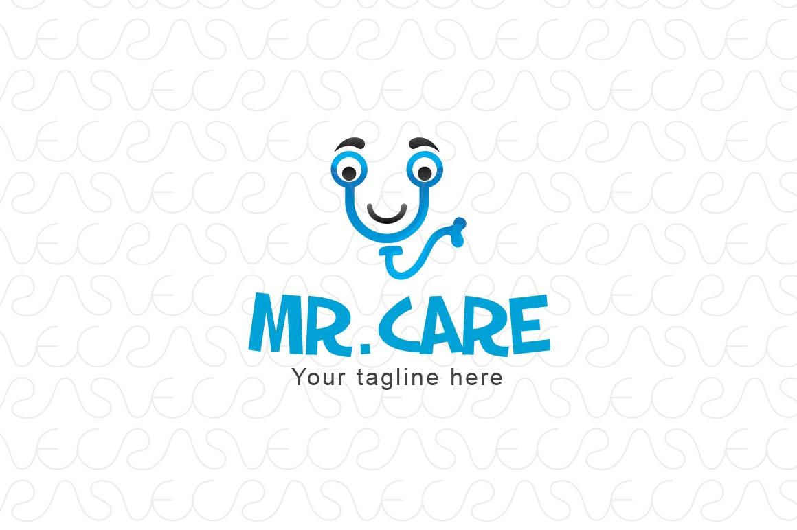 Mr. Care - Abstract Medical Logo Design Template