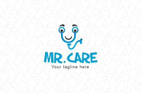 Mr. Care - Abstract Medical Logo Design Template