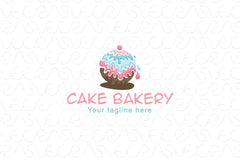 Cake Bakery - Confectionary Store Stock Logo Design