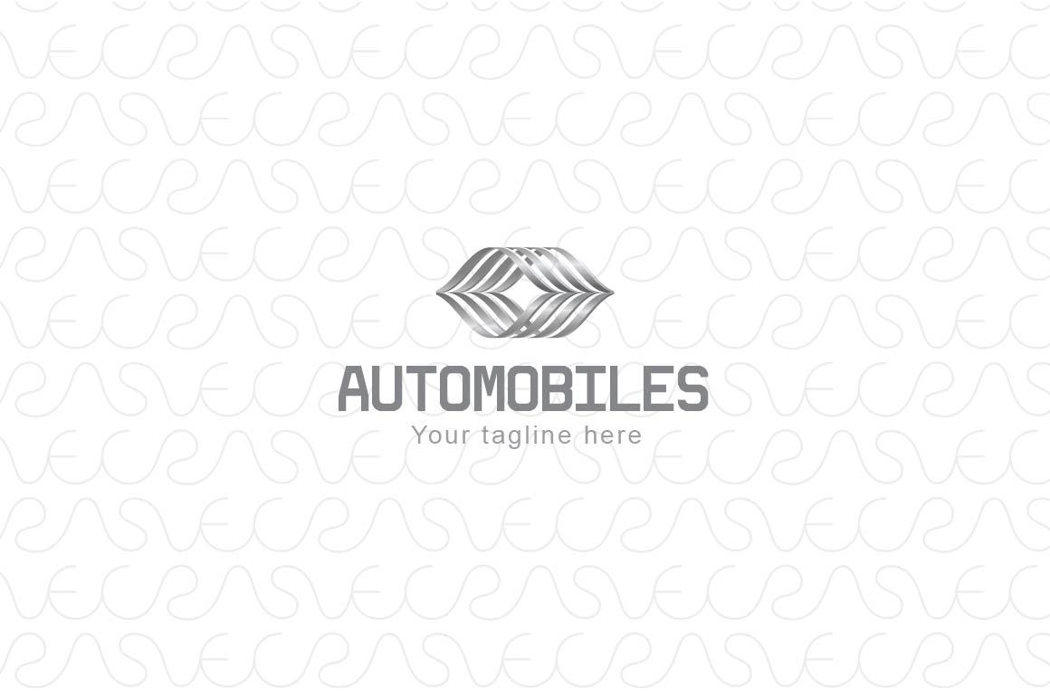 Automobiles - Metal Object Abstract Stock Logo Template 