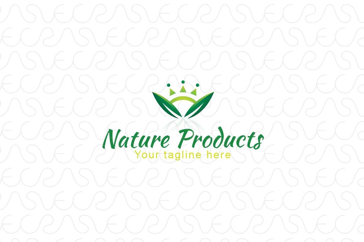 Nature Products - Stock Logo Template for Organic Farming