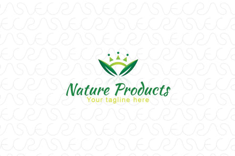Nature Products - Stock Logo Template for Organic Farming