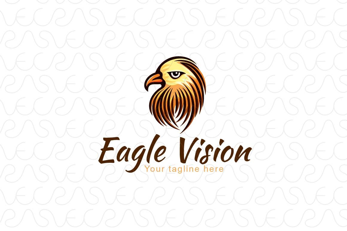 Eagle Vision - Wild Bird Stock Logo Template