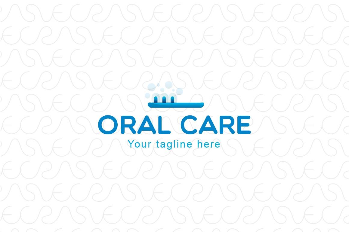 Oral Care - Cute Dental Objective Logo Template