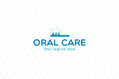 Oral Care - Cute Dental Objective Logo Template