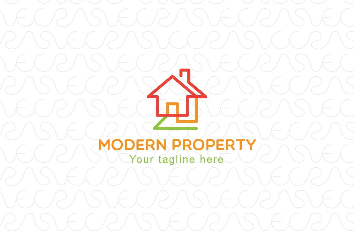 Modern Property - Stock Logo Template