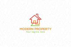 Modern Property - Stock Logo Template