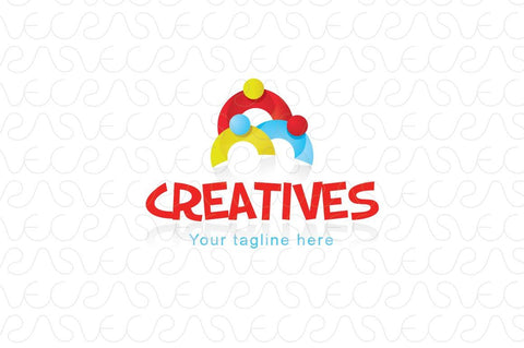 Creatives - Fun & Entertainment Group Stock Logo Template