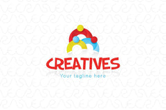 Creatives - Fun & Entertainment Group Stock Logo Template