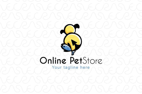 Online Pet Store - Stock Logo Design