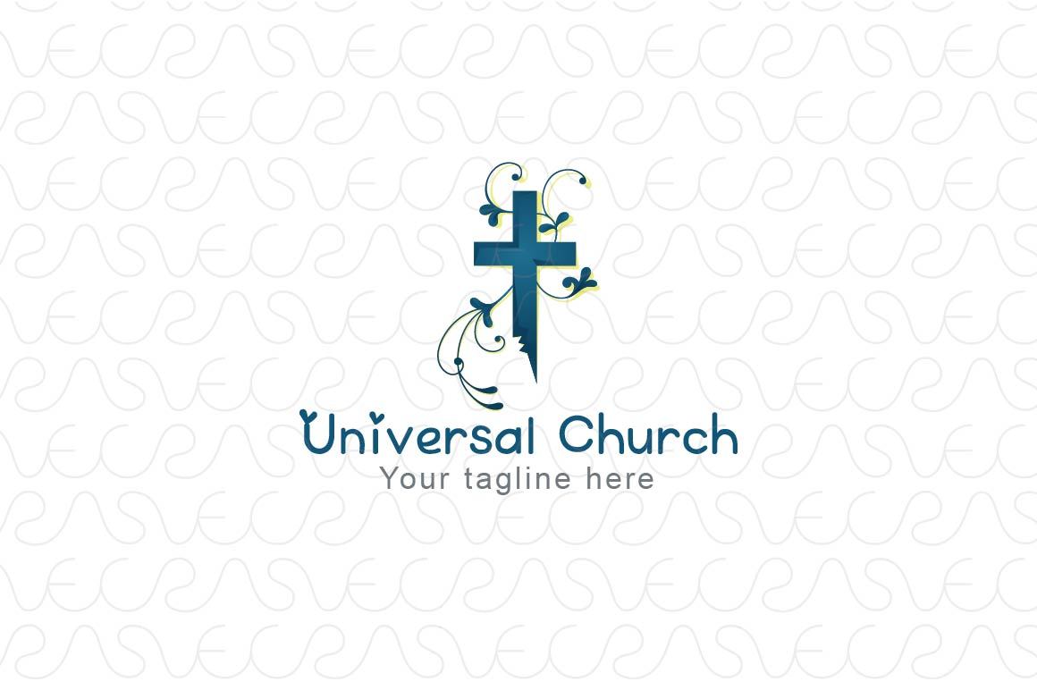 Universal Church - Religious Stock Logo Template
