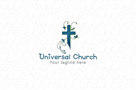 Universal Church - Religious Stock Logo Template