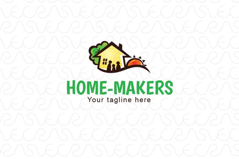 Home Makers - Real Estate Stock Logo Template