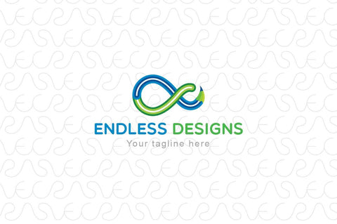Endless Designs - Creative Infinity Symbol Stock Logo Design for Creative Graphics