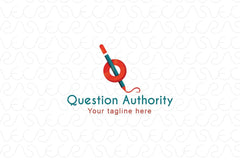 Question Authority -  Stock Logo Template for Forums & Quiz apps