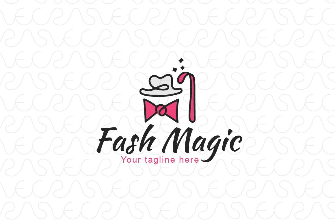 Fash Magic - Fashion Store Iconic Stock Logo Template