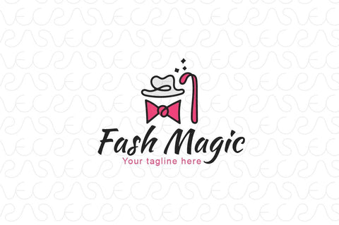 Fash Magic - Fashion Store Iconic Stock Logo Template