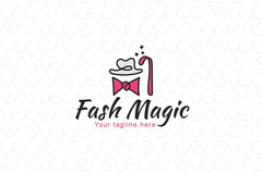 Fash Magic - Fashion Store Iconic Stock Logo Template