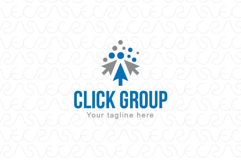 Click Group - Online Community Logo Template