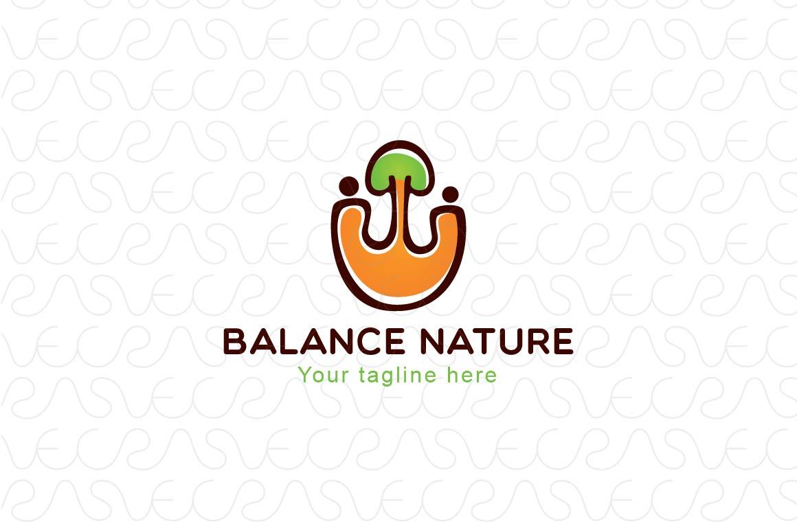 Balance Nature - Environment Friendly Stock Logo Template