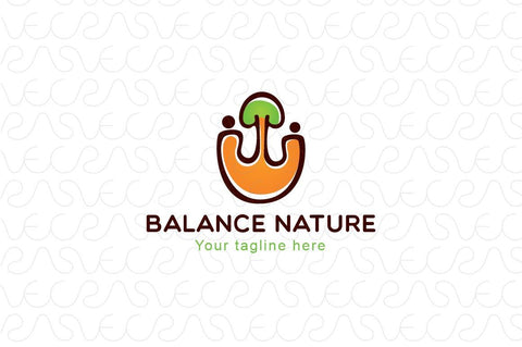 Balance Nature - Environment Friendly Stock Logo Template