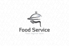 Food Service - Catering Service Logo Design Template