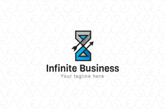 Infinite Business - Company Growth Abstract Stock Logo Template