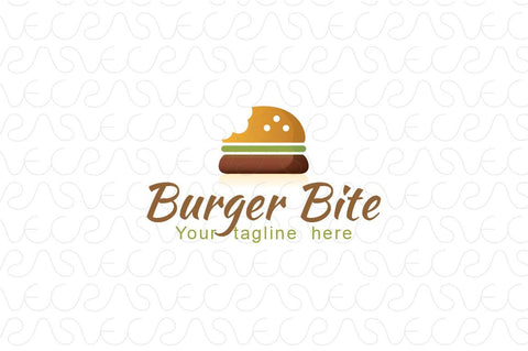 Burger Bite - Fast Food Logo Design Template