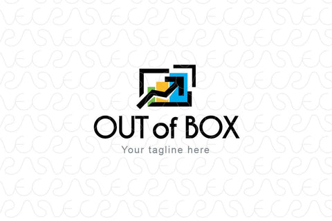 Out of Box - Business Growth Logo Template