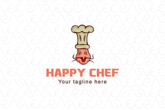 Happy Chef - Food & Restaurant Stock Logo Template