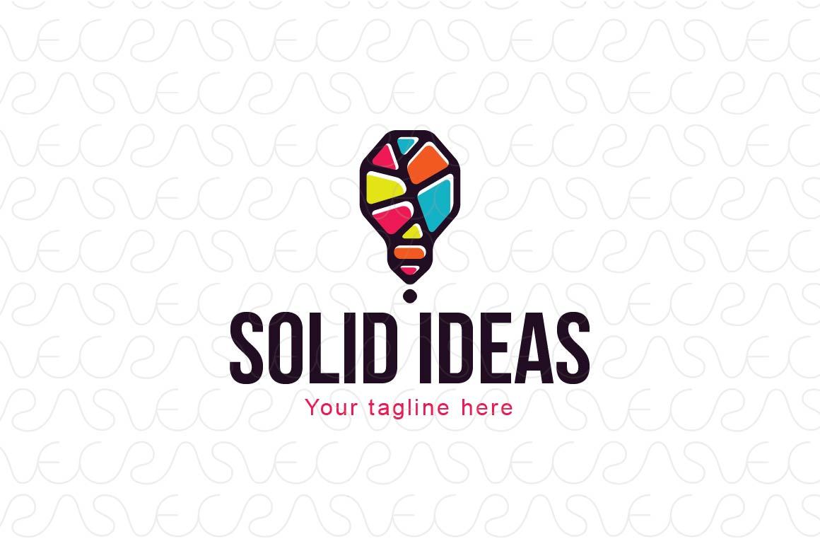 Solid Ideas - Creative & Abstract Object Stock Logo Template