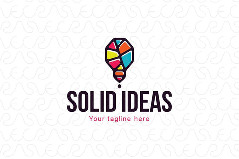 Solid Ideas - Creative & Abstract Object Stock Logo Template