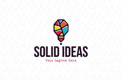 Solid Ideas - Creative & Abstract Object Stock Logo Template
