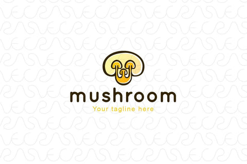 Mushroom - Fungi culture Stock Logo Template