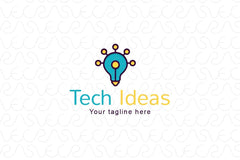 Tech Ideas - Electronic Solutions Stock Logo Template