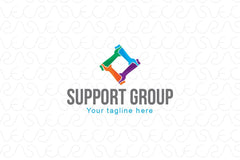 Support Group - United Community Stock Logo Template