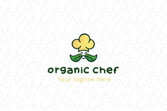 Organic Chef - Professional Cook Stock Logo Template