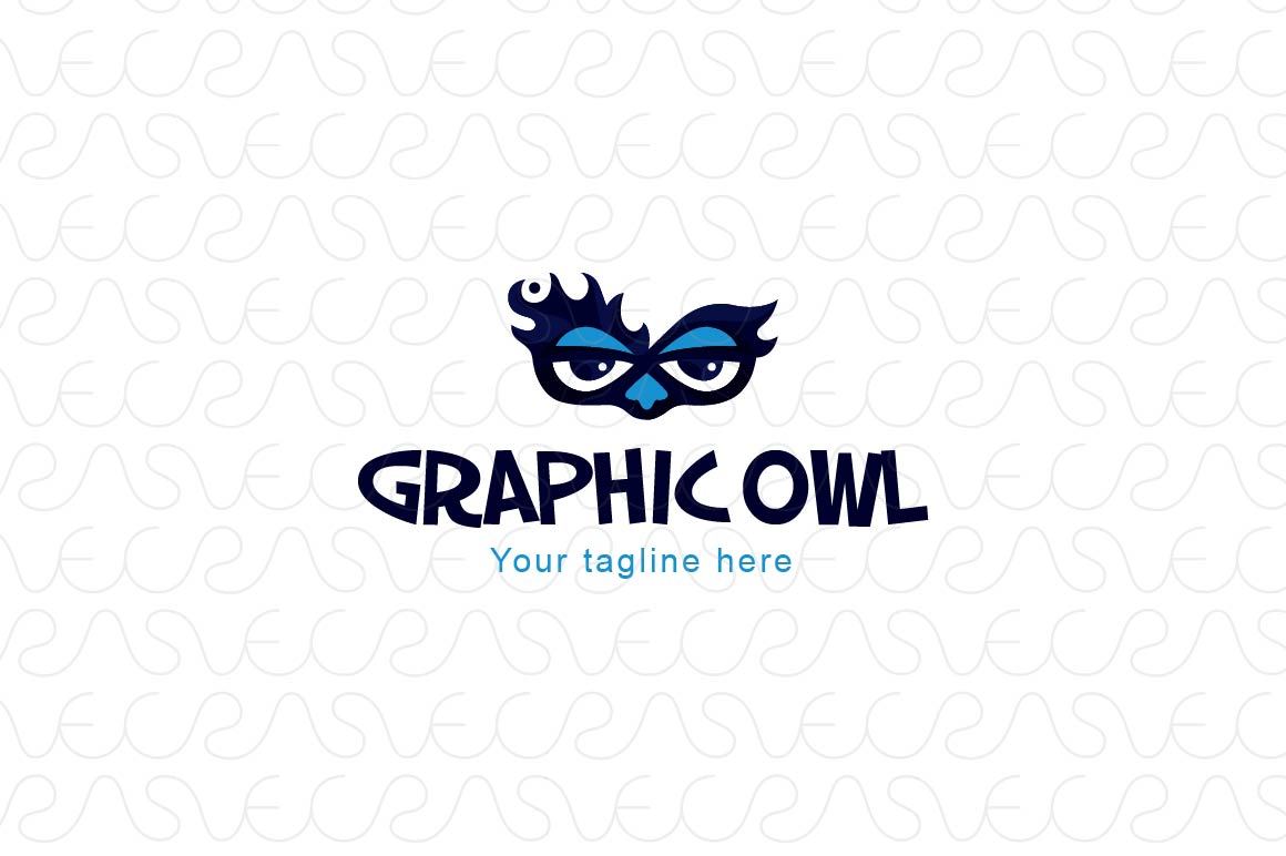 Owl Graphics - Creative Bold Smart Bird Stock Logo Template