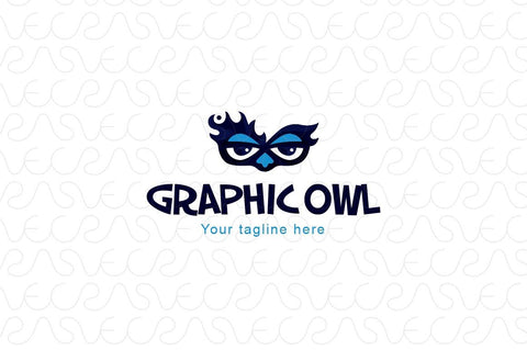 Owl Graphics - Creative Bold Smart Bird Stock Logo Template