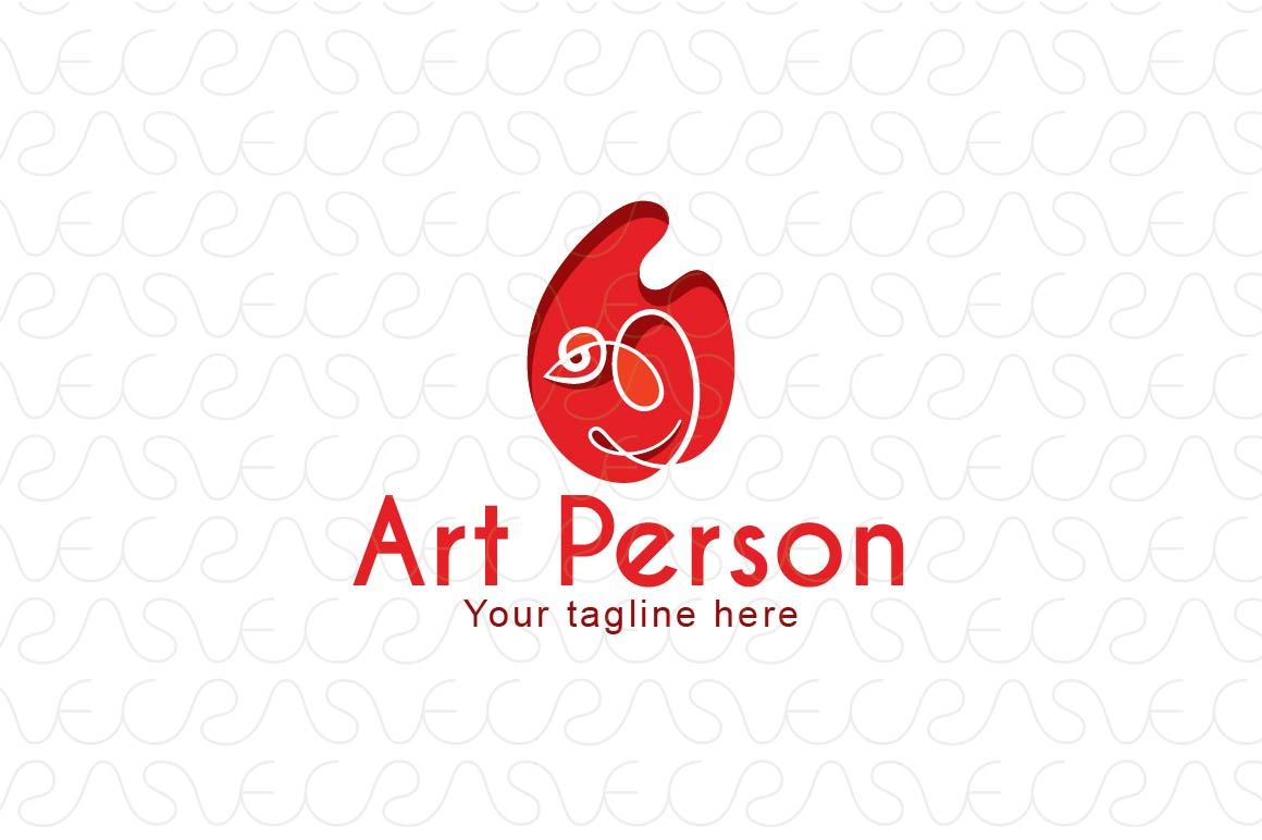 Art Person - Abstract Creative Stock Logo Template for Creative Studio