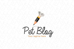 Pet Blog - Abstract Stock Logo Template