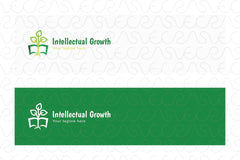  Intellectual Growth - Nature & Education Abstract Stock Logo Template