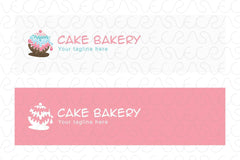 Cake Bakery - Confectionary Store Stock Logo Design
